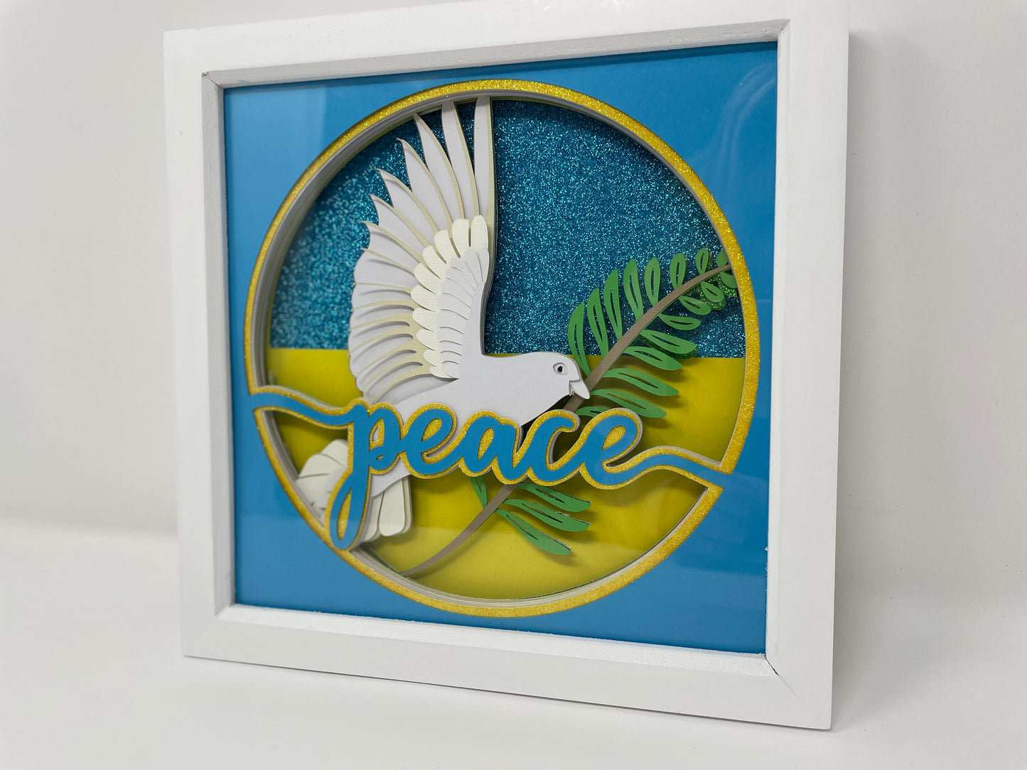 PEACE -3D shadowbox