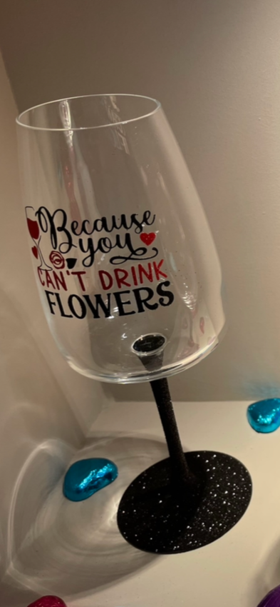 Because you can't drink Flowers