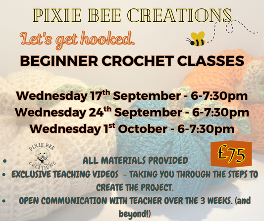 Beginners crochet workshops